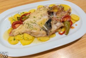 foto plato restaurante amares