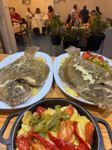 foto plato restaurante amares