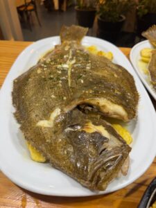 foto plato restaurante amares