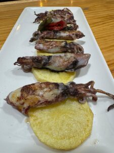 foto plato restaurante amares